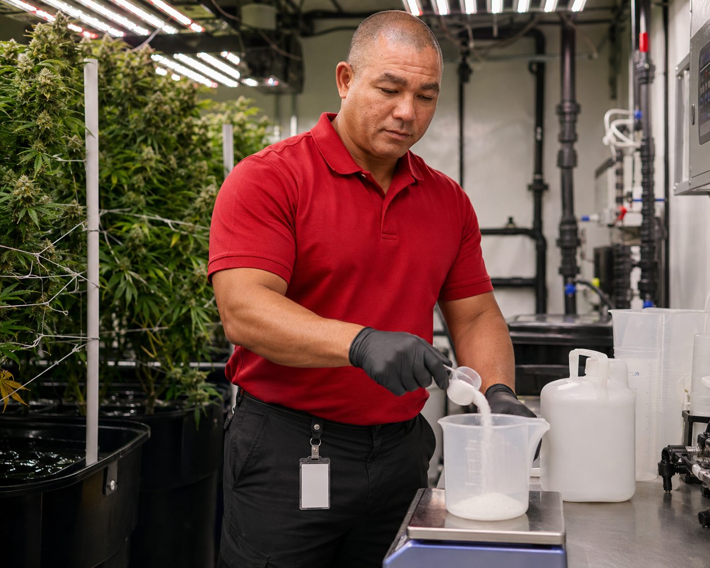 BiomedRx hydroponic cannabis cultivation